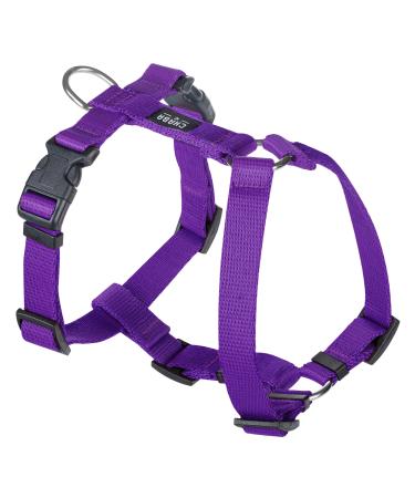 Chaba Guard dog harness Small medium -sized dogs anti -train and choking dishes dog small with control classic step in adjustable dog harness convenient light breast harness Dog harness m violet
