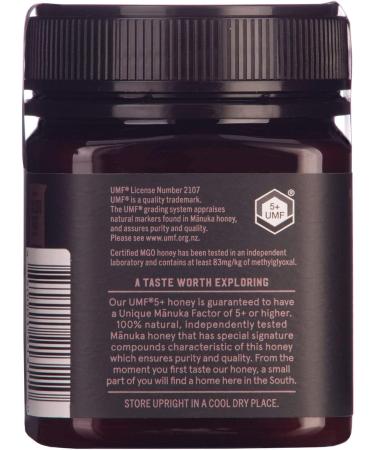 Taylor Pass Honey Co Reserve Manuka Honey UMF 5+ MGO 83+ 8.83oz | NON GMO (250g) - Buy Online on SooperMarket.com