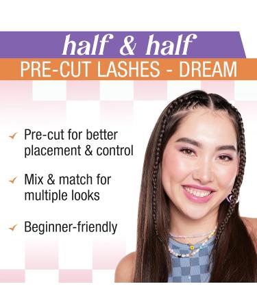 Ardell Winks Half & Half Pre-Cut Lashes - Easy Application Natural Look International Shipping - Buy Online on SooperMarket.com