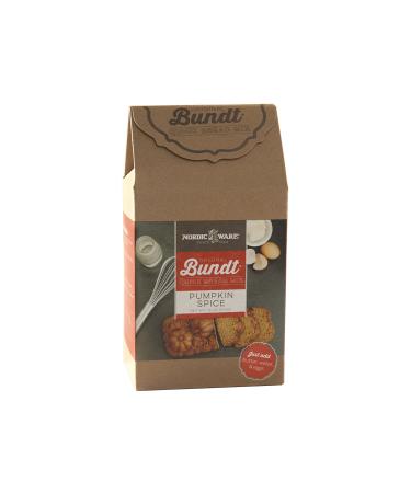 Nordic Ware Gourmet Bundt Pumpkin Spice Quickbread Mix, Brown