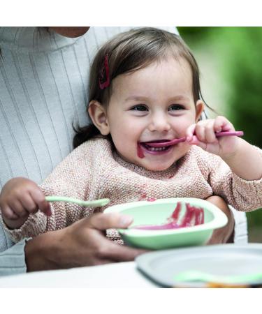Buy nip Eat Green Eco Organic Baby Spoon Set - Melamine-Free Dishwasher Safe Perfect for Babies 4 Months & Up - 3 Pieces - Buy Online on SooperMarket.com