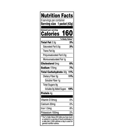 Quaker Gluten Free Instant Oatmeal Maple & Brown Sugar 8 Ct - Delicious Gluten Free Breakfast Option - Buy Online on SooperMarket.com