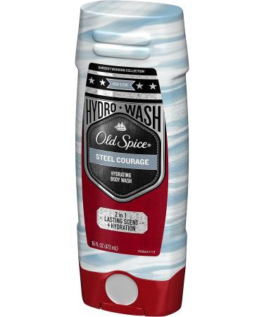 Old Spice Hydro Wash Body Wash - Steel Courage, 16 oz (Pack of 1) - Buy Online on SooperMarket.com