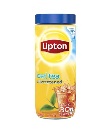 Lipton Unsweetened Iced Tea, Mix, 30 qt (3 Ounce, Pack of 3) 3 Ounce (Pack of 3) Unsweetened