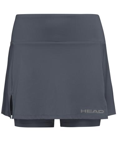 HEAD Club Basic Girls Tennis Skirt 140 Anthracite
