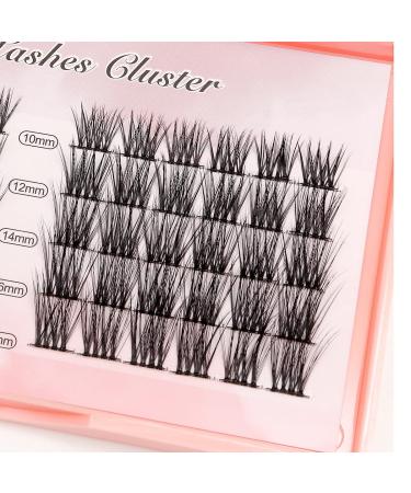 DIY Individual Eyelash Extensions - Mixed 10-12-14-16mm False Lashes for Stunning Makeup - Buy Online on SooperMarket.com