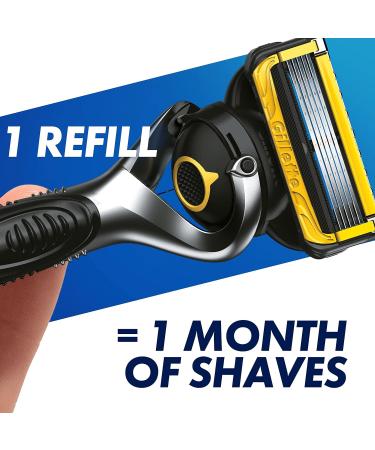 Gillette ProShield Power Men's Razor with Precision Trimmer + 9 Blade Refills - Buy Online on SooperMarket.com