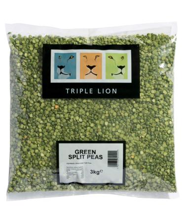 Triple Lion Green Split Peas - 1x3kg