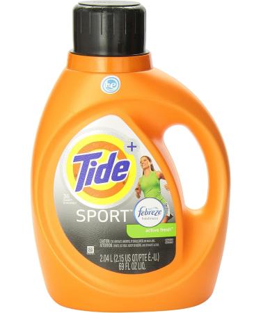 Tide Plus Febreze Fresh Sport Odor Defense HE Turbo Clean Liquid Laundry Detergent  Active Fresh Scent  2.04 L (44 Loads) - Packaging May Vary fresh 69 Fl Oz (Pack of 1) - Buy Online on SooperMarket.com