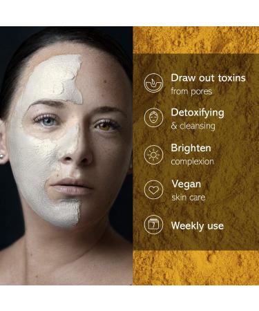 Earth Kiss Super Naturals Detoxifying Kombucha and Turmeric Clay Mask (10g) - Buy Online on SooperMarket.com