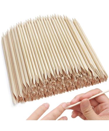 200PCS Orange Sticks for Nails, Wooden Cuticle Pusher Sticks 4.5 inch Orange Wood Stick Nails for Manicure & Pedicure Nail Wooden Sticks Remover Manicure Pedicure Tool