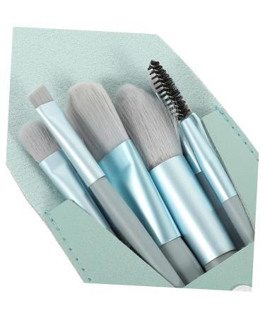 Balacoo Travel Makeup Kit - 3 Sets of Cosmetics Supplies & Brushes for Women | Blue Powder Applicator Brush Wooden Handle Beauty Set - Buy Online on SooperMarket.com