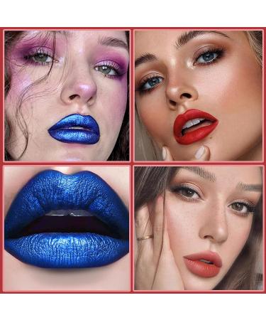 AWCCXMYM Peel Off Lip Stain Lip Tint Matte Lipstick Nude - Long Lasting Waterproof Lip Gloss 24hr Non Fade Makeup - Buy Online on SooperMarket.com