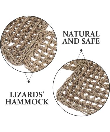 POPETPOP Reptichip 2pcs Lizard Hammock Jungle Climber Reptile Lizard Bearded Dragon Hammock Reptile Lounger Hammock Bed for Anoles Bearded Dragons Geckos Iguanas Hermit Crabs Jungle Toys - Buy Online on SooperMarket.com