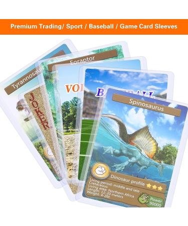 30PCS Hard Plastic Card Sleeves for Baseball Trading Cards | Protective Holder 3 x 4 Inch | Sports Card Protector - Buy Online on SooperMarket.com