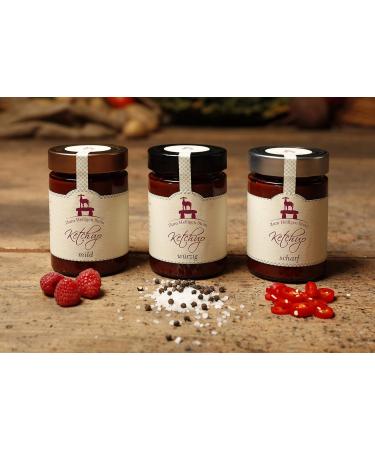 Hot Ketchup Pack of 3 (3 x 400g) - Zum Heiligen Stein Delicatessen | International Shipping Available - Buy Online on SooperMarket.com