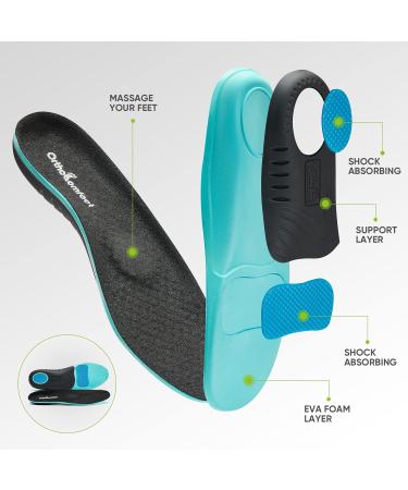 OrthoComfoot Men's Plantar Fasciitis Foot Pain Relief Loafers - 8 W4 Light Grey - Buy Online on SooperMarket.com