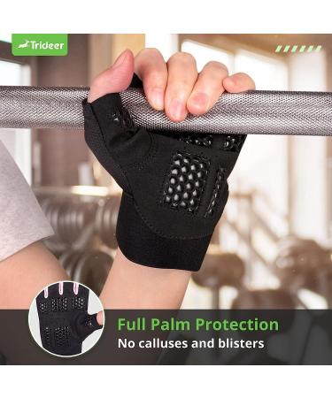 Trideer Breathable Workout Gloves for Women - Pink Small (6.3-7.1 in) | Weight Lifting, Gym, Exercise, Training, Rowing, Biking - Buy Online on SooperMarket.com
