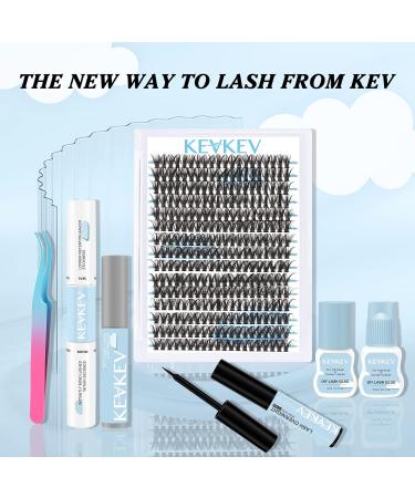 300 Pcs DIY Lash Extension Clusters for Dramatic Volume | C-16mm 50D Individual Lashes for At-Home Application - Buy Online on SooperMarket.com