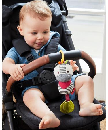 Skip Hop Bandana Buddies Baby Activity Chime & Teether Stroller Toy  Zebra - Buy Online on SooperMarket.com