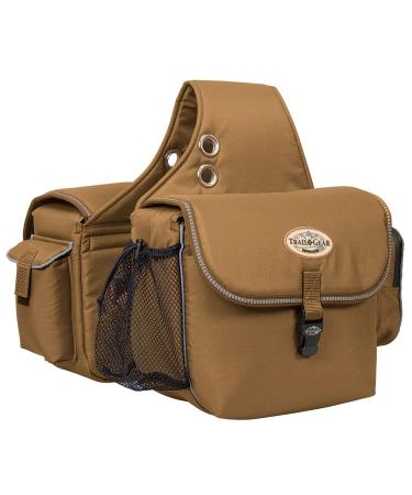 Weaver Leather Trail Gear Saddle Bag Brown
