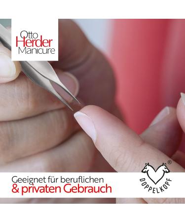Buy Otto Herder Manicure Splinter Tweezers 8 cm - Pointed Stainless Steel Precision Tool for Perfect Grooming - Buy Online on SooperMarket.com