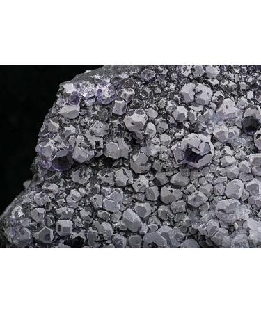 1108g Natural Blue Purple Fluorite Quartz Specimen Full of Texture - Buy Online on SooperMarket.com