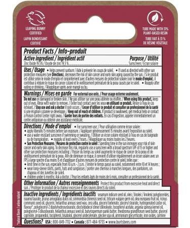 Burt s Bees Tinted Lip Balm SPF 30 100% Natural Origin Mineral Sunscreen Sienna Rose Mother's Day Gift 1 Tube in Blister Box - Buy Online on SooperMarket.com