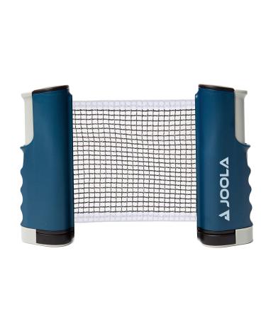 JOOLA Retractable Ping Pong Net - Ping Pong Net for Any Table - Portable Table Tennis Net and Post Set Stretches 5.75 & Clamps to Any Table Up to 2 - Optional Racket and Ball Set, Games for Family Retractable Net
