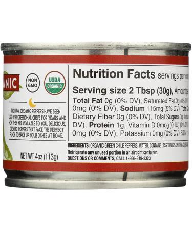 Rio Luna Organic Diced Green Chile 4oz - Spicy and Flavorful Addition to Your Kitchen - Buy Online on SooperMarket.com