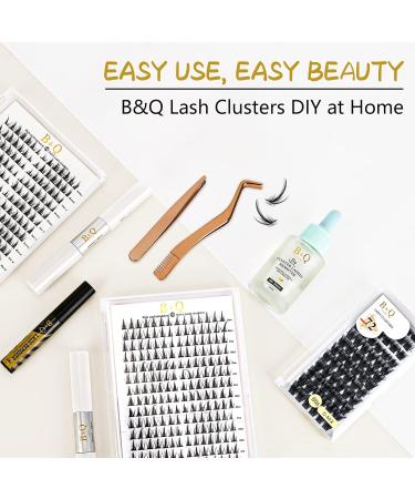 D-16mm B06 Cluster Lashes 16mm 72 Clusters | Mega Volume DIY Soft Fluffy Eyelash Extensions - Buy Online on SooperMarket.com