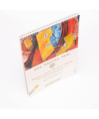 Sennelier Oil Pastel Card 9.5x12.5 - High-Quality Surface for Oil Pastels - Buy Online on SooperMarket.com