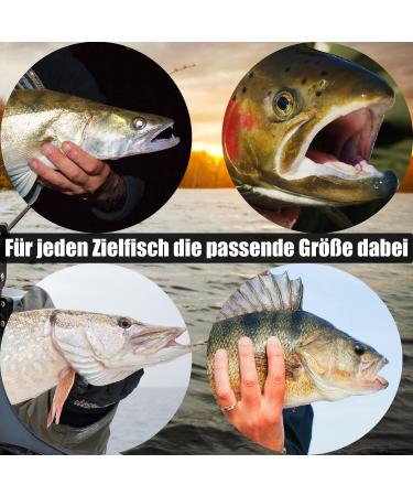 Paradox Fishing Triple Vertebrae Sets - 45 Piece Fishing Accessories (#20 to #10) for Optimal Angling - Buy Online on SooperMarket.com