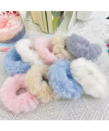 10 Pieces Hair Scrunchies Hair Bobbles for Women Girls Hairband Elastic Hair Ties Hair Scrunchy Soft Hair Bands Soft and Breakage Prevention Perfect Hair Accessories (Hair Ties) - Buy Online on SooperMarket.com