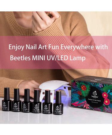 Beetles Mini UV LED Nail Lamp for Poly Gel Manicures - Buy Online on SooperMarket.com