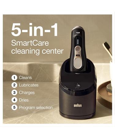 Braun Series 9 Pro 9460cc Waterproof Foil Shaver for Men - Wet & Dry Shave with ProLift Beard Trimmer, 5-in-1 Cleaning & Charging SmartCare Center - Atelier Black - Buy Online on SooperMarket.com