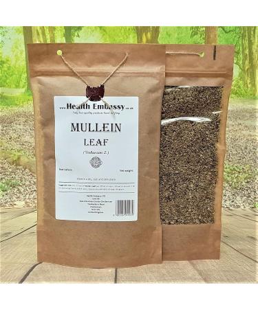 Health Embassy Mullein Leaf Tea | Mol ne Feuille Tisane | Verbascum L| Loose Herbal Tea (100g) - Buy Online on SooperMarket.com