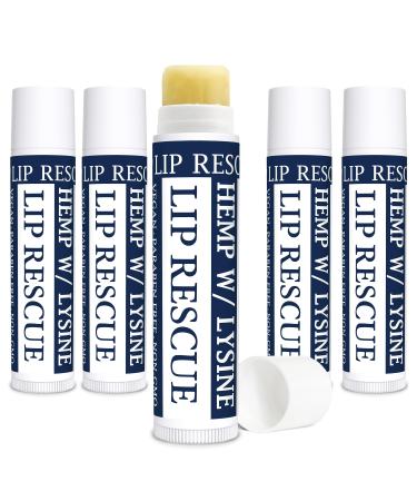 Hemp Lip Balm with L-Lysine-Heal Moisturize Protect (5)
