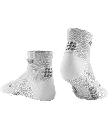 CEP Ultralight Compression Low Cut Socks for Women | Short Sports Socks in Carbon White | Size IV | Lightweight Comfort & Support - Buy Online on SooperMarket.com
