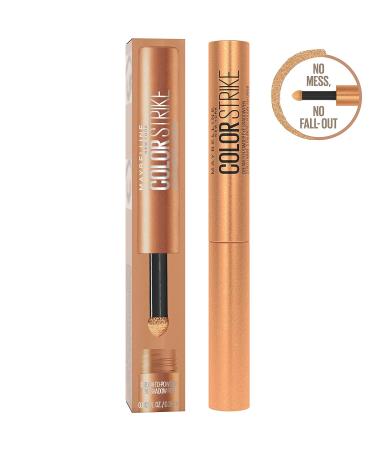 Maybelline New York Color Strike Eye Shadow Pen - 45 Flash, Cream To Powder Finish - 0.012 Fl Oz - Buy Online on SooperMarket.com