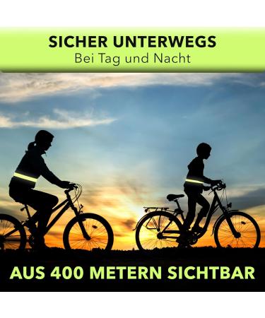 High Visibility Avana Reflector Belt - Safety Reflecting Belt for Jogging & Biking - Yellow Reflector Belt - Buy Online on SooperMarket.com