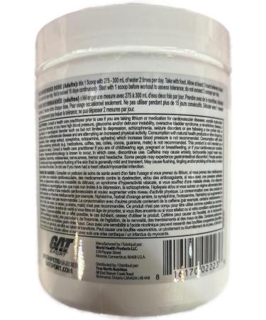 GAT-Sports Nitraflex Pre-Workout Powder | Increases Nitric Oxide Production Boosts Strength Energy Focus & Exercise Performance | 30 Servings (Grape) - Buy Online on SooperMarket.com