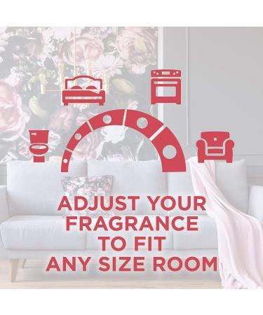 Glade PlugIns Rose & Bloom Air Freshener Refills - 5 Count Pack, 3.35 Fl Oz - Scented Essential Oils for Home & Bathroom - Buy Online on SooperMarket.com