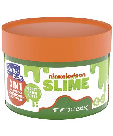 Suave Kids 3-in-1 Gooey Green Apple Shampoo, Conditioner, Body Wash 10 oz - Tear-Free - Buy Online on SooperMarket.com