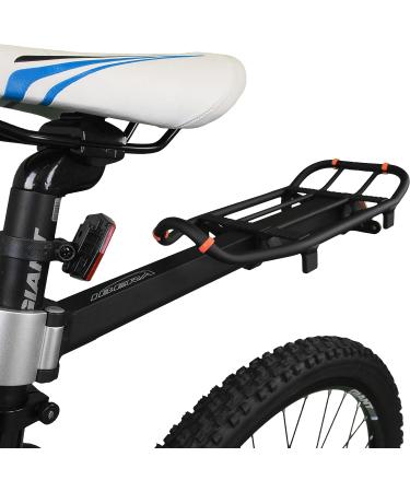 Ibera Seatpost-Mounted Bicycle Carrier Rack | Regular Size Rack Only | Rack and Trunk Bag Combo | Compact Size Option - Buy Online on SooperMarket.com