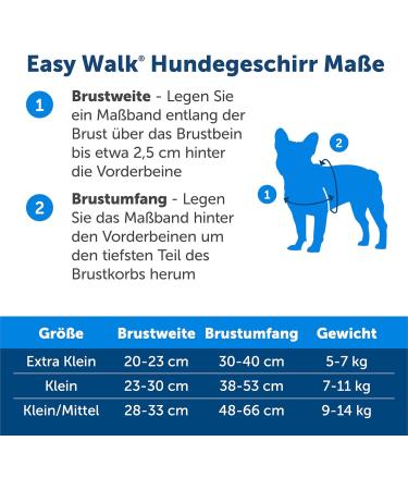 PetSafe Easy Walk Harness - Anti-Pull Dog Harness for Small Dogs Reduces Choking & Coughing Includes 1.8M Leash - Black - Buy Online on SooperMarket.com