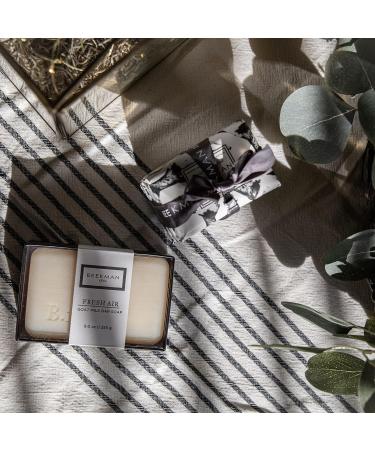Beekman 1802 Goat Milk Soap Bar 3-Piece Set - 3.5 oz | For Sensitive Skin | Nourishing & Moisturizing | Cruelty-Free | Fresh Air Scent - Buy Online on SooperMarket.com