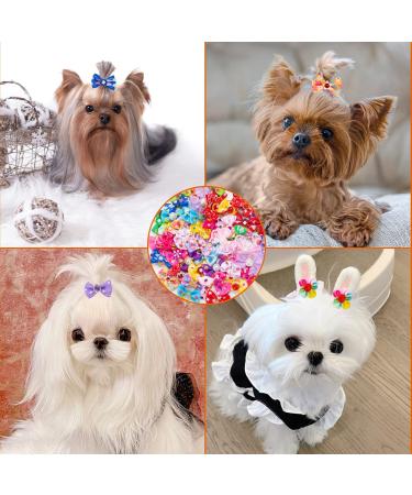 Berkelen 50-Piece Dog Hair Accessories Set Rubber Band Loops & Arches for Long-Haired Pets Perfect for Dogs & Cats - Buy Online on SooperMarket.com