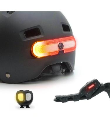 Overade gymnasium for bicycle scooter or helmet with 5 red modes flashing light and an oximote remote control.Brake light function through the oxibrake handle lighting + remote control + brake handle