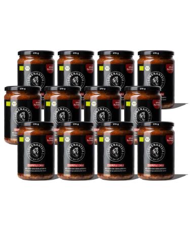 Lion content - stew "Chipotle Chili" - 570 g glass with the best beef and sweet potato - without adding sugar and gluten -free - healthy ready -made dish with a lot of protein - quantity: 12 12